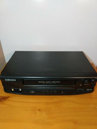 Orion Vr313a Vcr Video Cassette Recorder Vhs Player No Remote,