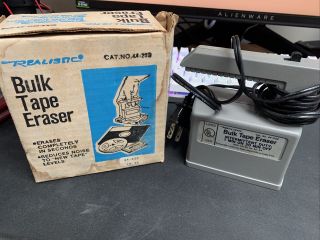 Realistic Bulk Tape Eraser 44 - 232 Radio Shack W/box