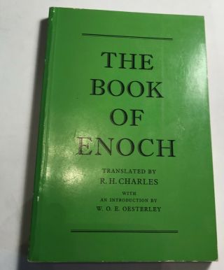Book Of Enoch,  Translated By R H Charles,  Spck,  1917/1980,  Vg