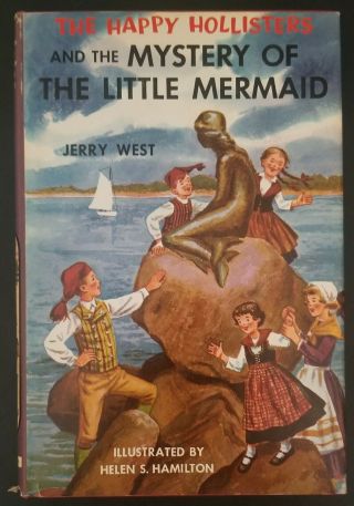Happy Hollisters And The Mystery Of The Little Mermaid,  H - 18,  1st Edition,  Dj