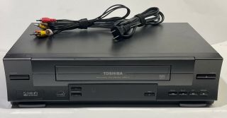 Toshiba W512 Vhs Vcr - 4 - Head Video Cassette Player - Well