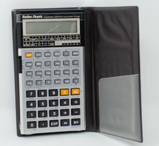Vintage Radio Shack Ec - 4035 Engineering Scientific Calculator W/case