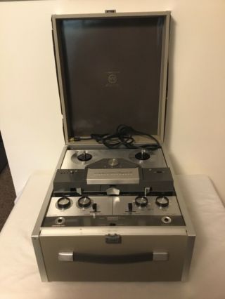Vintage Webcor Regent Iv 4 Reel To Reel Tape Recorder