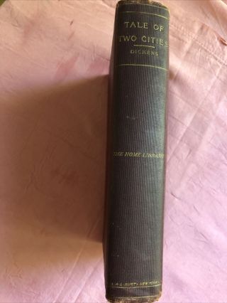 A Tale Of Two Cities By Charles Dickens - Vintage A.  L.  Burt Ny Pages