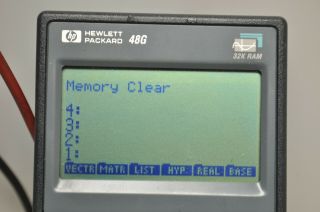 Hewlett Packard 48g 32k Ram Calculator - Powers On -