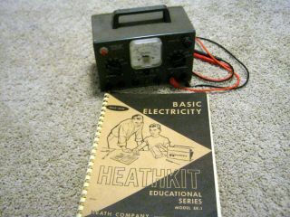 Heathkit Educational Series Model Ek - 1 Basic Electricity With Vom 1959