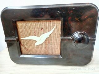 Rare Vintage Subscriber Loudspeaker Chaika Bakelite Collectible Soviet Ussr 50s