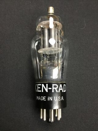Ken - Rad 6c8g Coke Bottle Tv/radio Audio Vacuum Tube Vintage R.  4003 - D