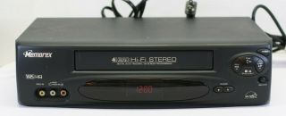 Memorex Vhs Player Recorder Mvr4040a (version B) 4 Head Hi - Fi Stereo Euc