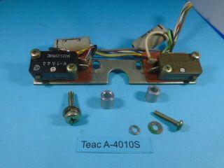 For Teac A - 4010s Reel To Reel Brake Micro - Switches With Plates & Capacitors