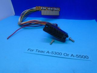 For Teac A - 5300 Or A - 5500 Socket 12 Pin Remote Control (j808) With Pc Board