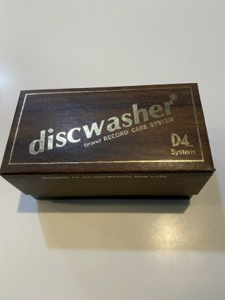 Vintage Discwasher D4 Record Cleaner.  No Fluid.