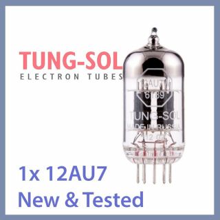 1x Tung Sol 12au7 Reissue Tungsol Vacuum Tube 12au7w 6189 Ecc82
