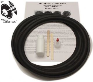 Speaker Surround Repair Kit For Acoustic Research 3/3a Ar610 Ar 58 Ar 91 Ect 11 "
