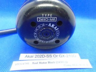 For Akai 202D - SS Or GX - 210D Reel Motor Supply Or Take - up 3