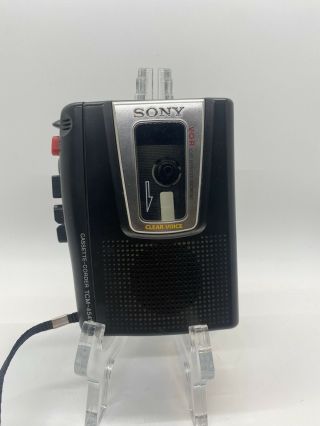Sony Voice Operated Recording - Clear Voice - Cassette - Corder Tcm - 454vk Untesred