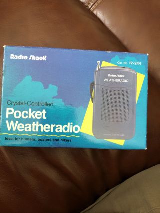 Radio Shack 12 - 244 Pocket Weather Radio