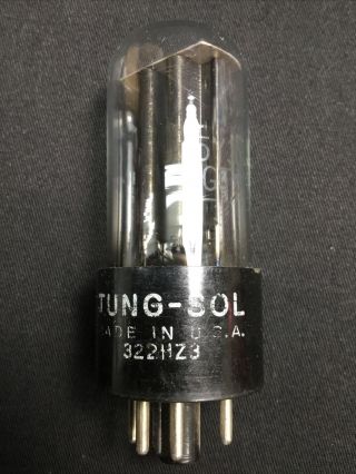 Tung - Sol 5y3gt Black Plates Amp/radio Rectifier Vacuum Tube Vintage Stock 3.  9034