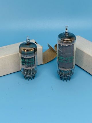 Ge Jan - 6216 & Ge Jan - 5751 Vintage Audio Vacuum Tubes In Boxes
