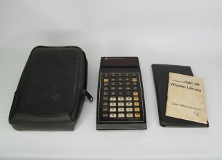 Texas Instruments Ti Programmable 58c,  Master Library,  Key Overlays,  Ref.  Guide