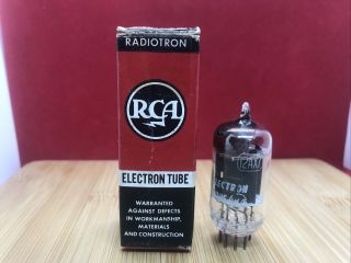 Rca 12ax7 Gray Plate Tube D Getter 84/88