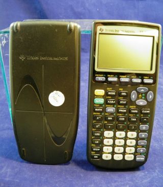 Texas Instruments Ti - 83 Plus Calculator Black,  Cover. ,