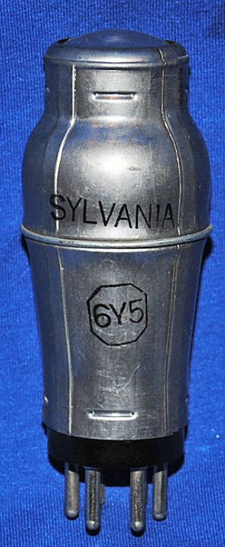 Nos / Nib Sylvania Type 6y5 Rectifier Tube