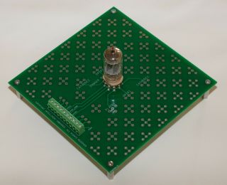 9 - Pin Socketed Vacuum Tube Breadboard With Screw Terminals