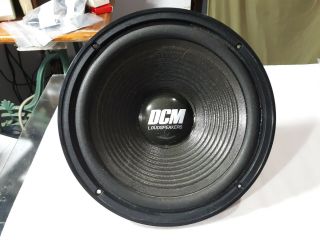 1/single 10 " Woofer Low Frequency Driver Speaker 4 Ω/ohm Nom 60w From Dcm Kx10