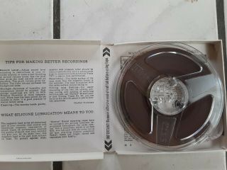Vintage Scotch 3M 111 Reel To Reel Magnetic Tape Old Stock Open Box 3