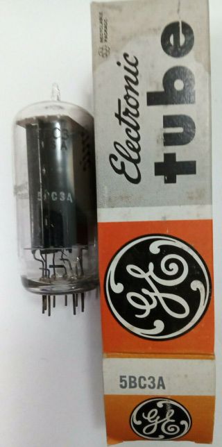 5bc3a Nos Vacuum Tube Ge Full - Wave Rectifier