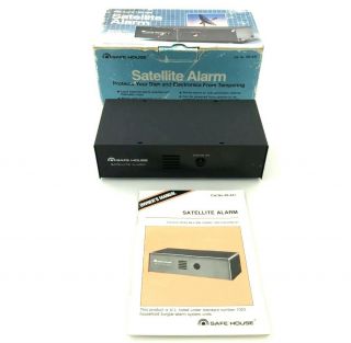 Vintage Radio Shack Safe House Satellite Alarm 49 - 441 - Open Box ✅ 2.  C3