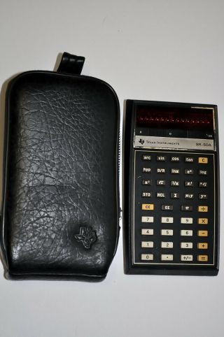 Vintage 1975 Texas Instruments Sr - 50a Electronic Calculator Parts