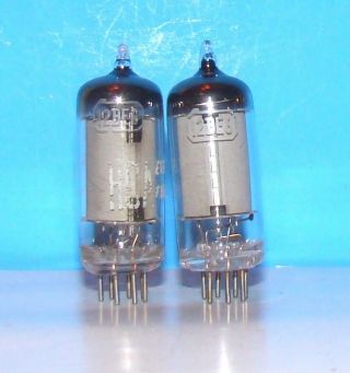 12be6 Rca Radio Amplifier Audio Electron Vintage Vacuum Tubes 2 Valves
