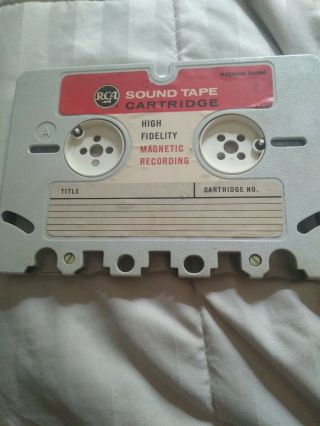 RCA Scotch Magnetic Sound Tape Cartridge.  Don ' t know what is on it 3