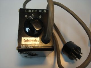Heathkit Parts.  Tube Tester Crt Adapter By Coletronics Model Mh - 3
