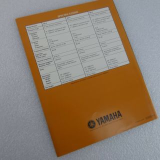 Yamaha NS - 4,  NS - 6,  NS - 8 Natural Sound Speaker System Brochure 6 pages - 3