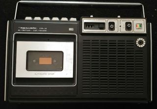 Vintage Realistic Cassette Tape Player/recorder Ctr - 33 Model: 14 - 829,  Japan