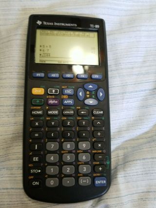 Vintage Texas Instruments Ti - 89 Graphing Calculator