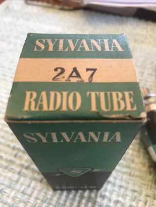 Sylvania Vacuum Tube Type 2a7