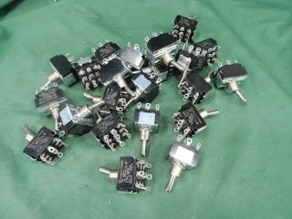 Vintage Radio Parts Toggle Switch 07735 R @ 22 Nos Electrical Components