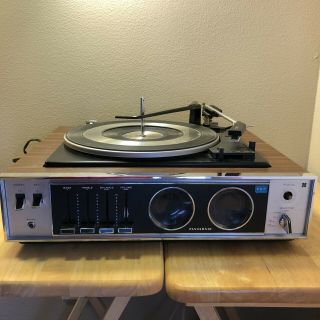 Vintage Panasonic Se - 850 Turntable Am/fm Stereo System - No Lid Not -