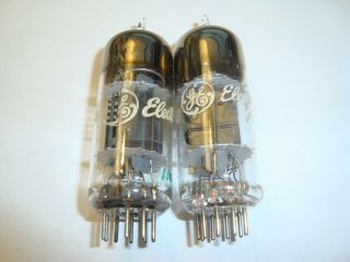One Matched 12by7 Tubes,  Ge,  Black Plate