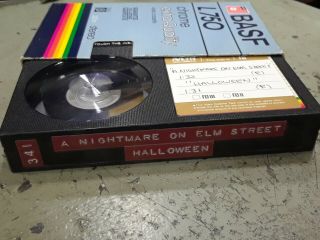 Tdk L750 Blank Betamax Tape A Nightmare On Elm Street Halloween
