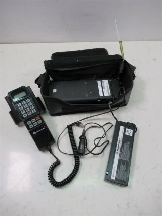 Vintage Bag Phone Motorola Bell South Mobility Cellular 52516a Scn2395a