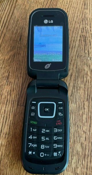 Lg Model No: Vx5500 Verizon Flip Cell Phone With Charger