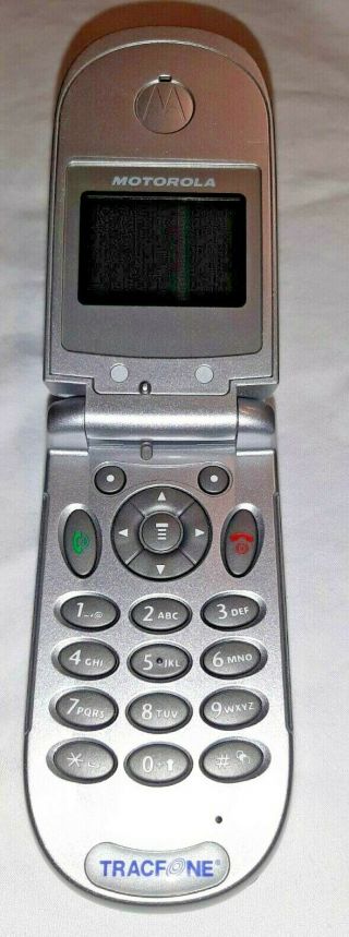 Motorola Tracfone Flip Phone - Tfv170b - Cellphone Phone With Sim Card