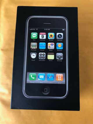 Apple Iphone 1st Generation (8gb,  A1203) Matching Box & More