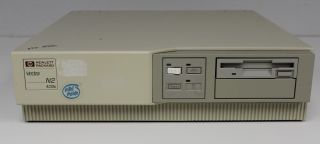 HEWLETT PACKARD HP VECTRA N2 INTEL 486SX 4/33S 33MHZ VINTAGE DOS GAME COMPUTER 2