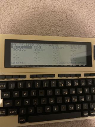 Vintage Tandy 102 Portable Computer 2